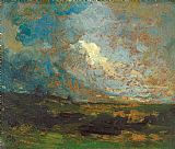 Edward Mitchell Bannister After the Shower painting